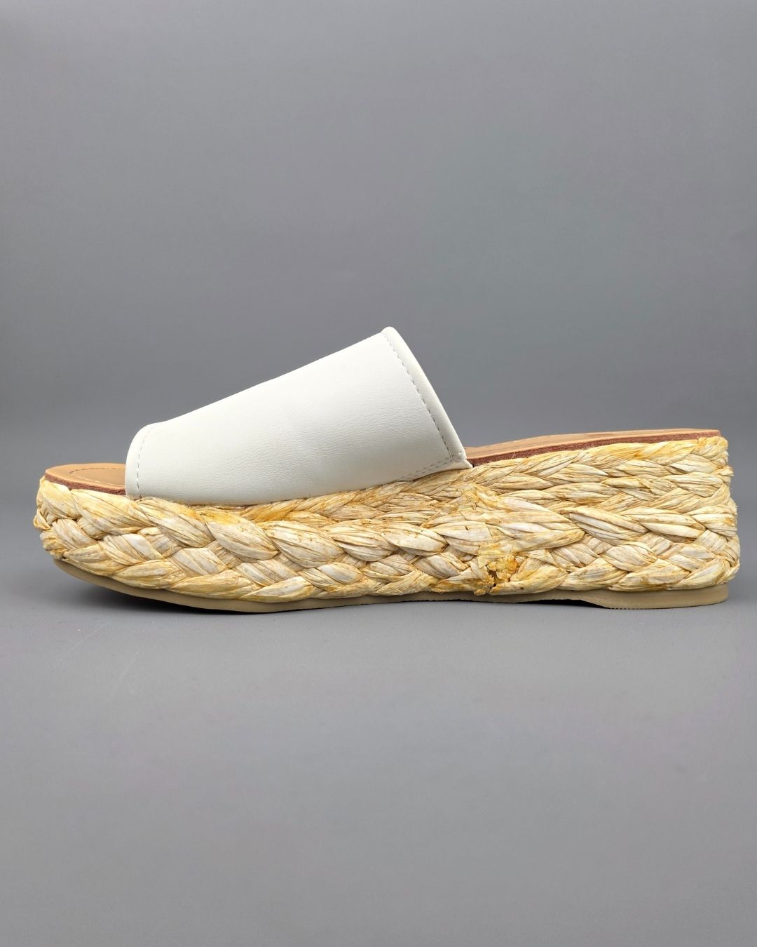 SANDALIA DE MUJER BLANCA