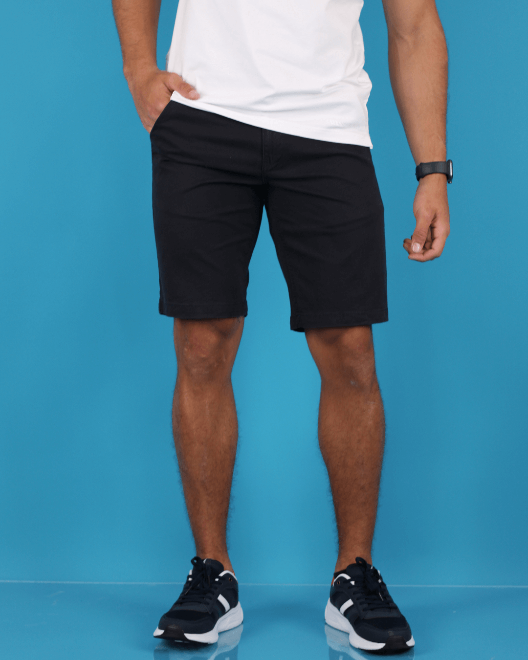 SHORT CAMBRIDGE POLO AZUL OSCURO