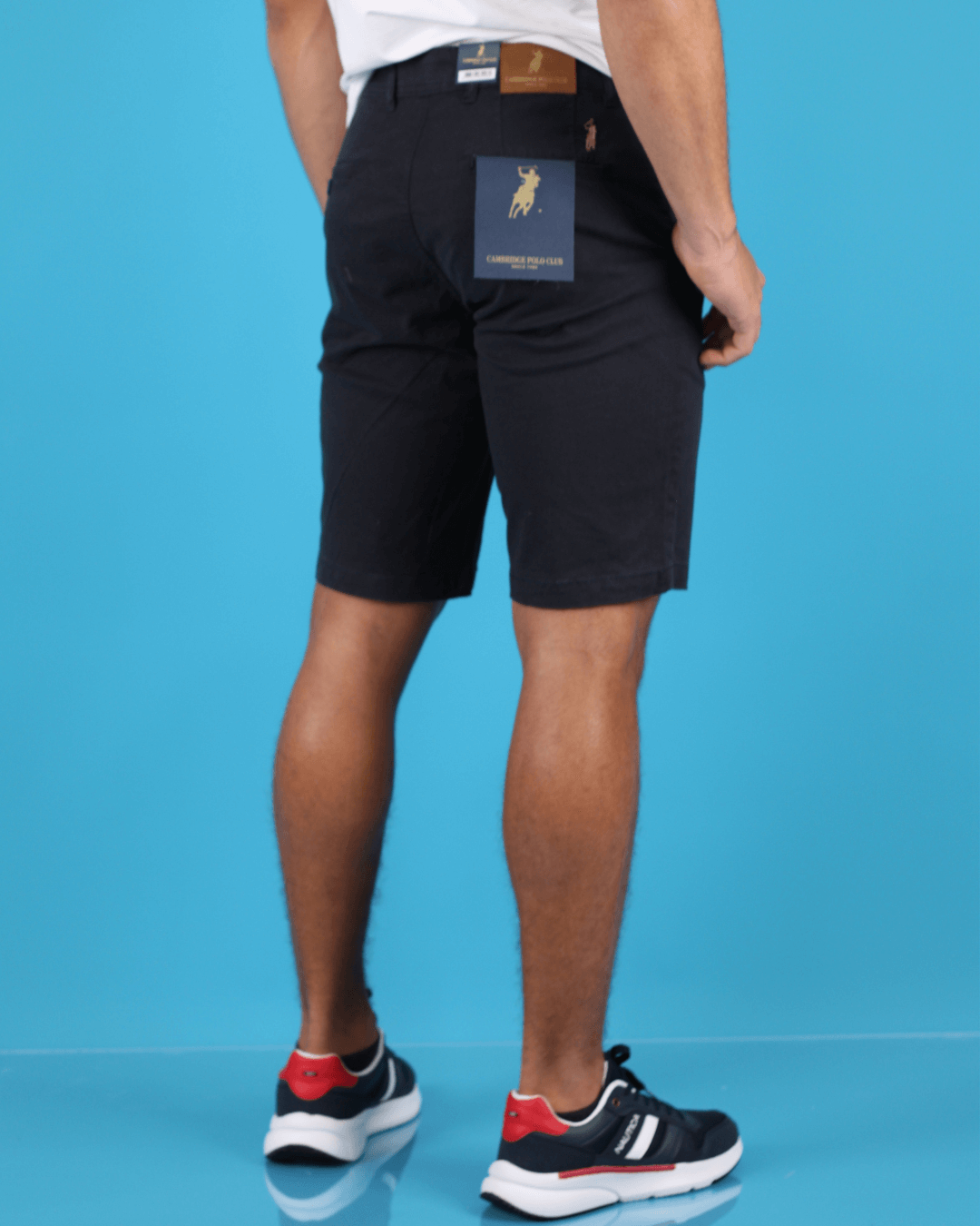SHORT CAMBRIDGE POLO AZUL OSCURO
