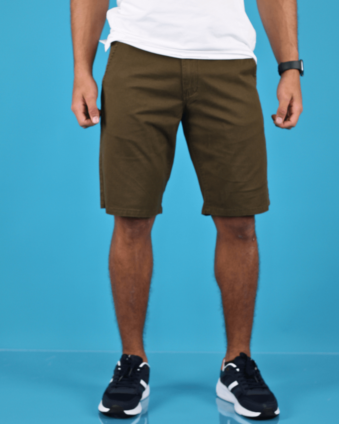 SHORT CAMBRIDGE POLO VERDE MUSGO