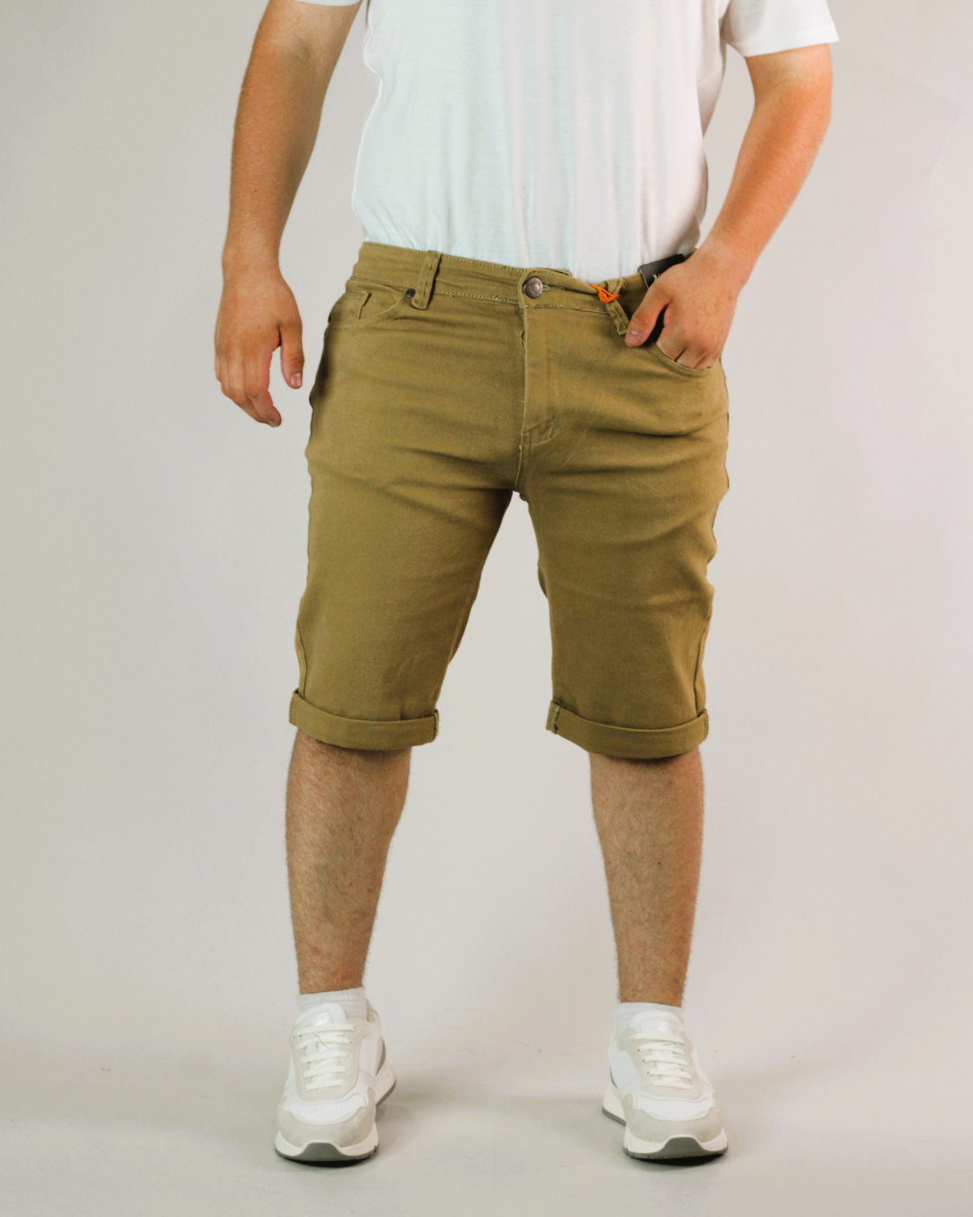 SHORT CAMBRIDGE POLO CAMEL PARA CABALLERO