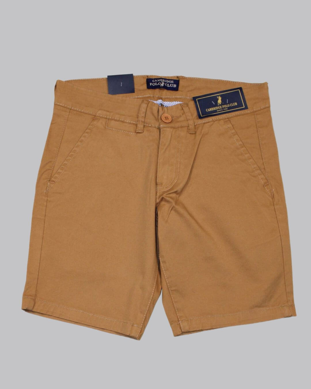 SHORT CAMBRIDGE NIÑO CAQUI