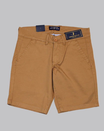 SHORT CAMBRIDGE NIÑO CAQUI