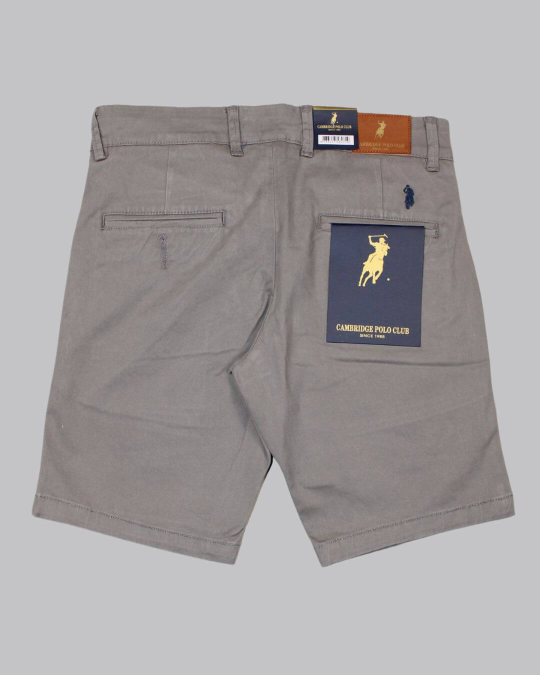 SHORT CAMBRIDGE NIÑO GRIS