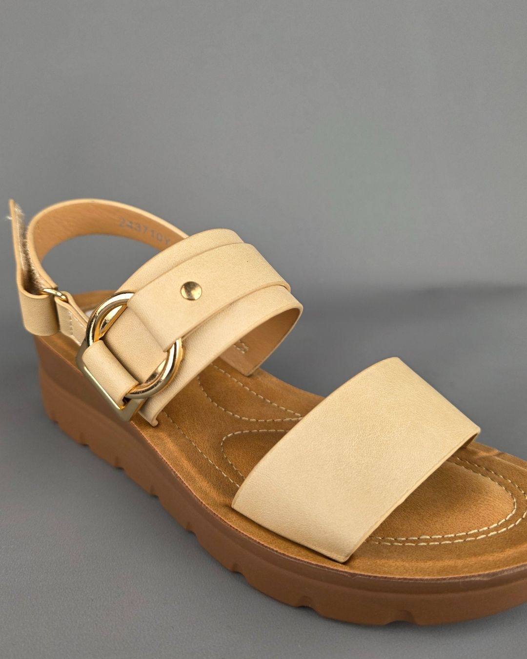 SANDALIA MIOS BEIGE PARA DAMA