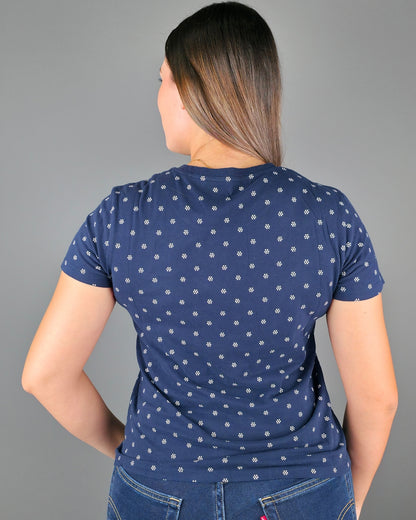 CAMISETA LEVIS AZUL PARA DAMA