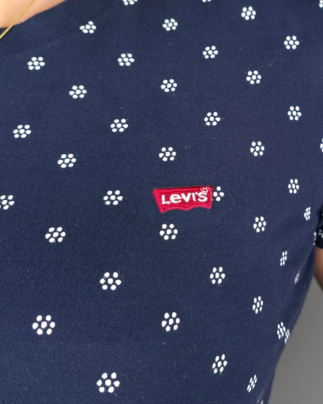 CAMISETA LEVIS AZUL PARA DAMA