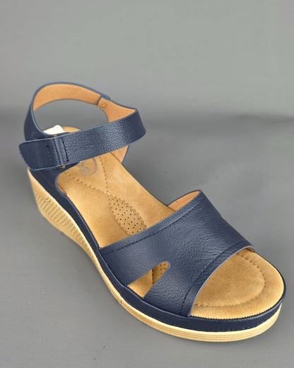 SANDALIA MIOS AZUL OSCURO PARA DAMA