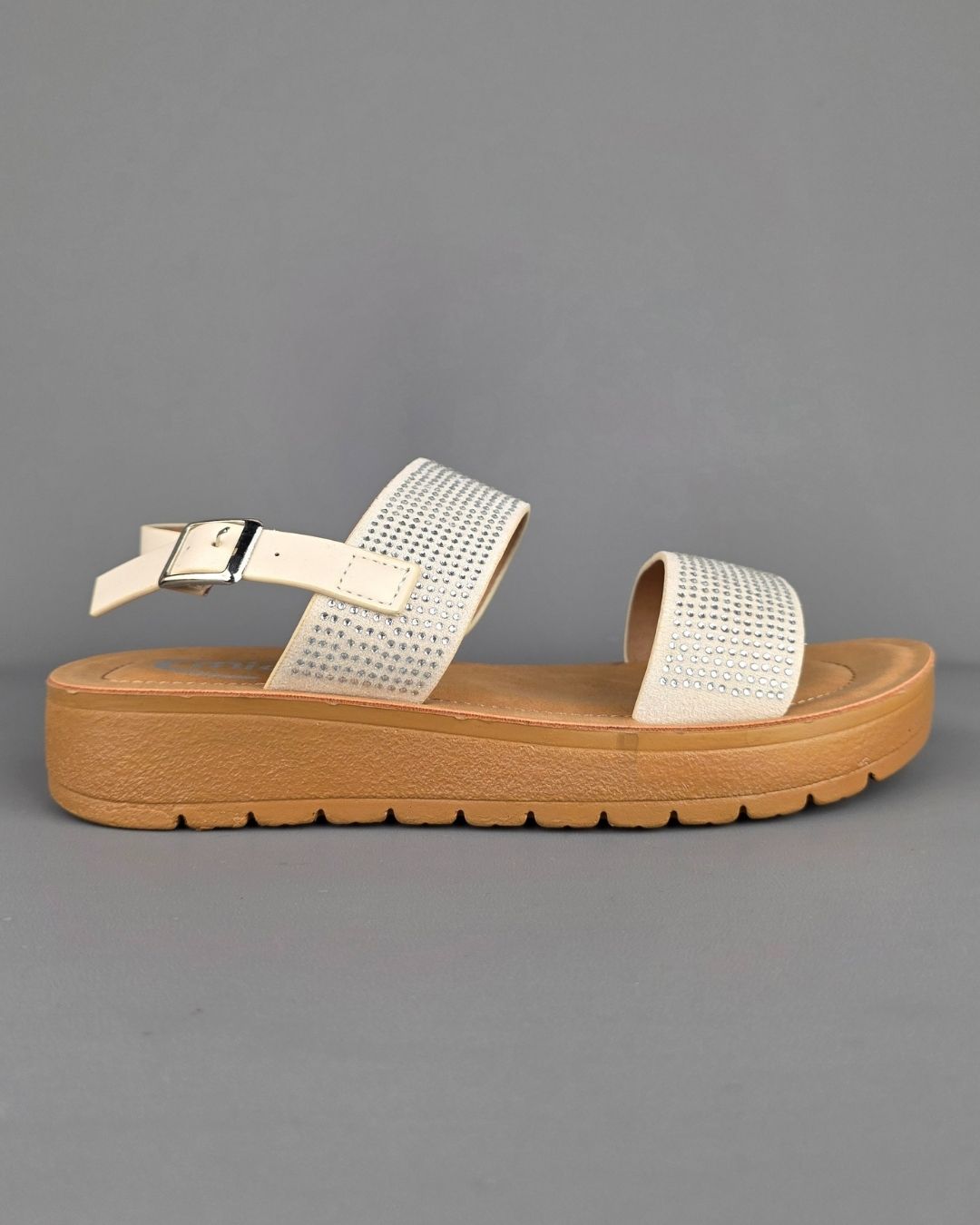 SANDALIA MIOS BEIGE PARA DAMA