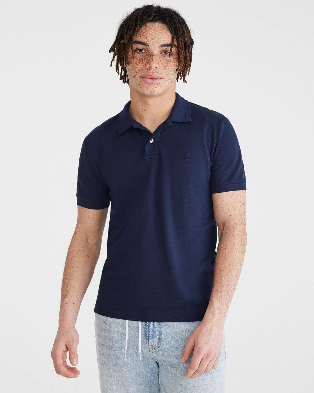 POLO AEROPOSTALE DE HOMBRE AZUL OSCURO