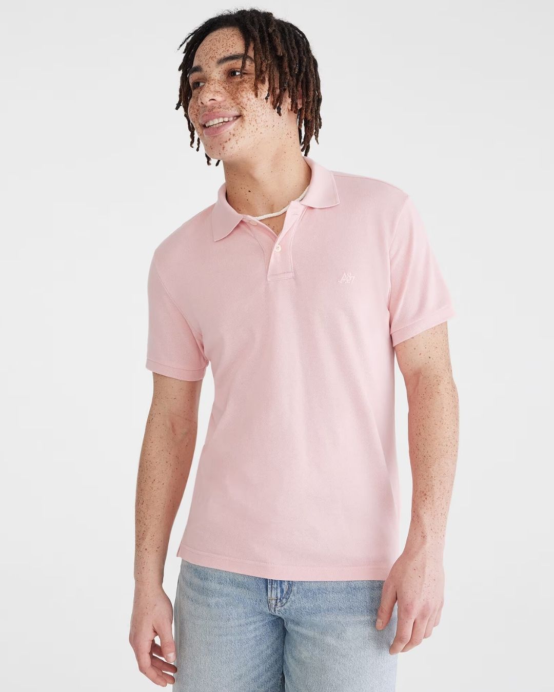 POLO AEROPOSTALE DE CABALLERO ROSA