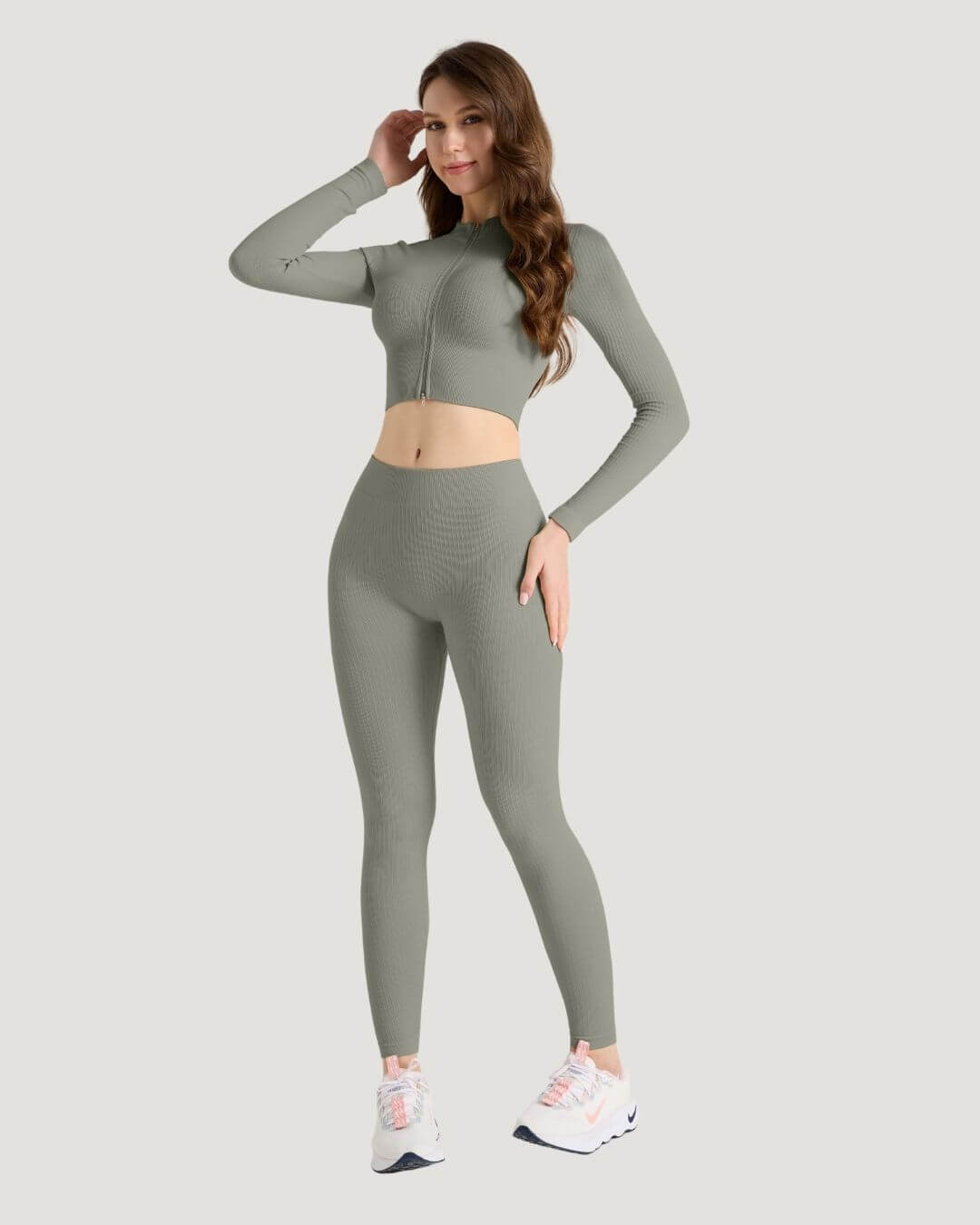 CONJUNTO DEPORTIVO GRIS