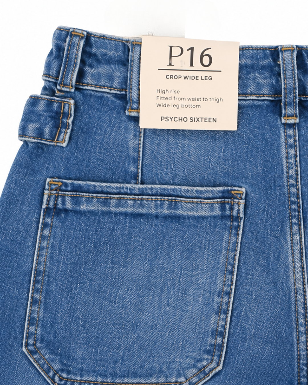 JEANS PSYCHO SIXTEEN WIDE LEG