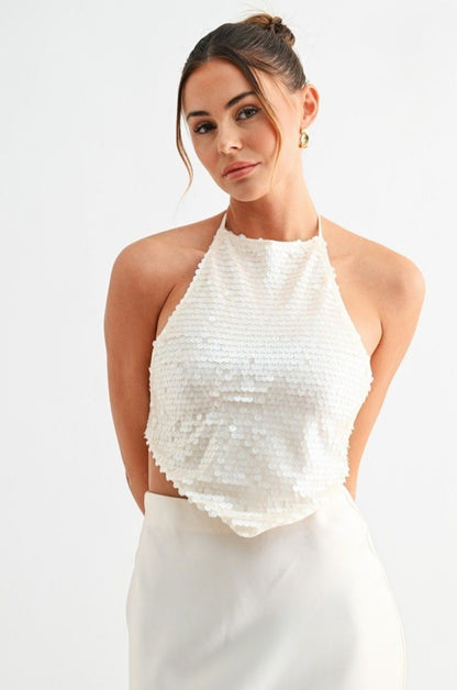 BLUSA LOS ÁNGELES  DE LENTEJUELA