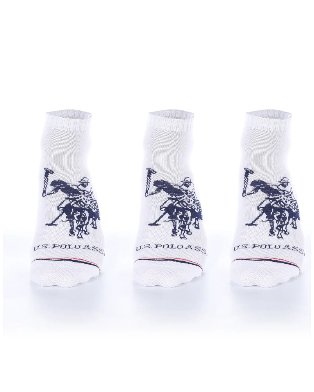 3PACK CALCETAS BLANCAS U.S. POLO ASSN PARA HOMBRE