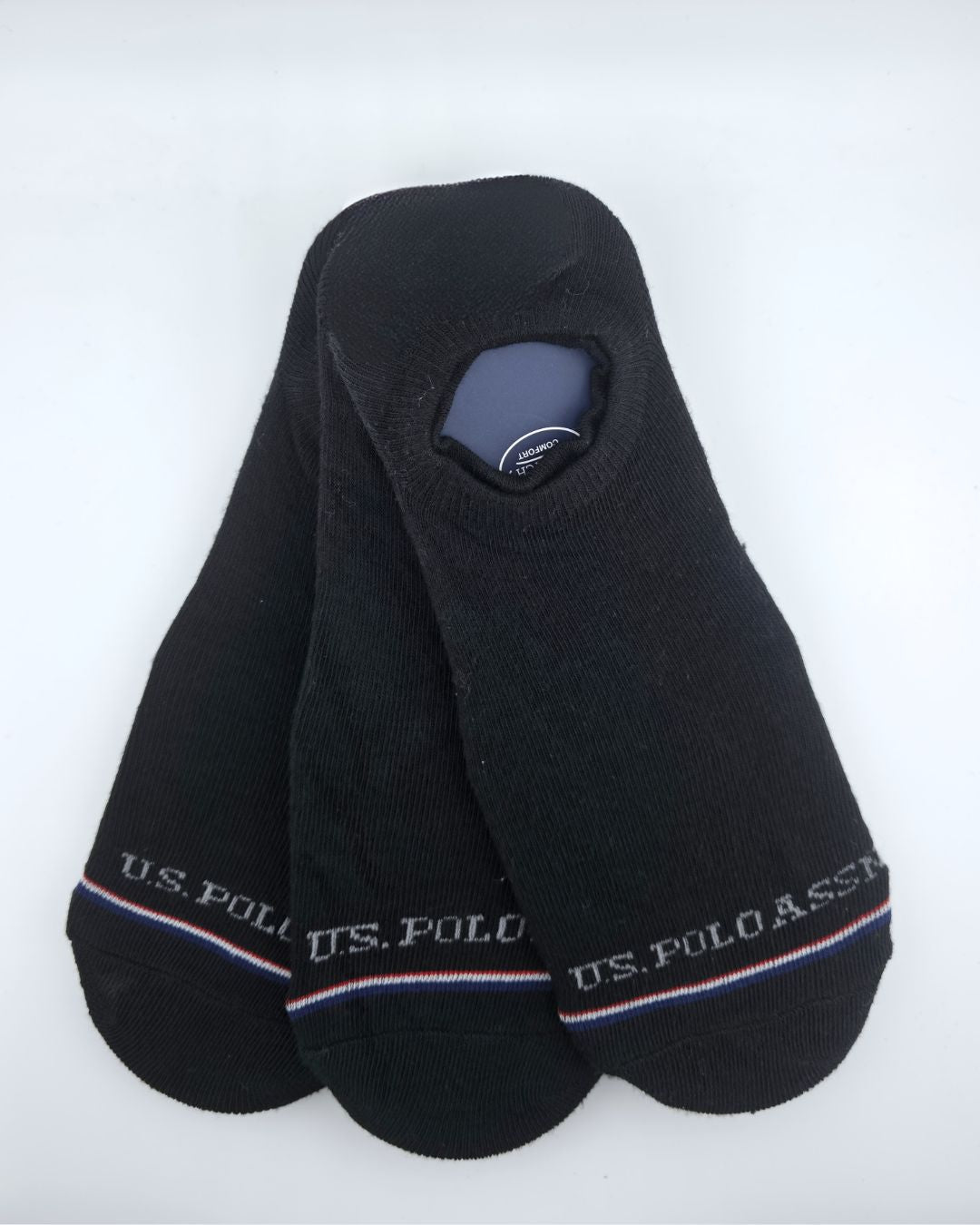 3PACK CALCETAS NEGRAS  U.S. POLO ASSN PARA HOMBRE