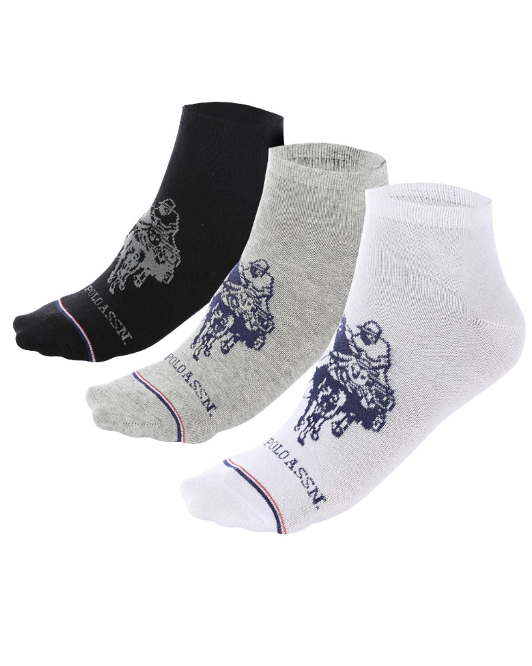 3PACK CALCETAS U.S. POLO ASSN PARA HOMBRE