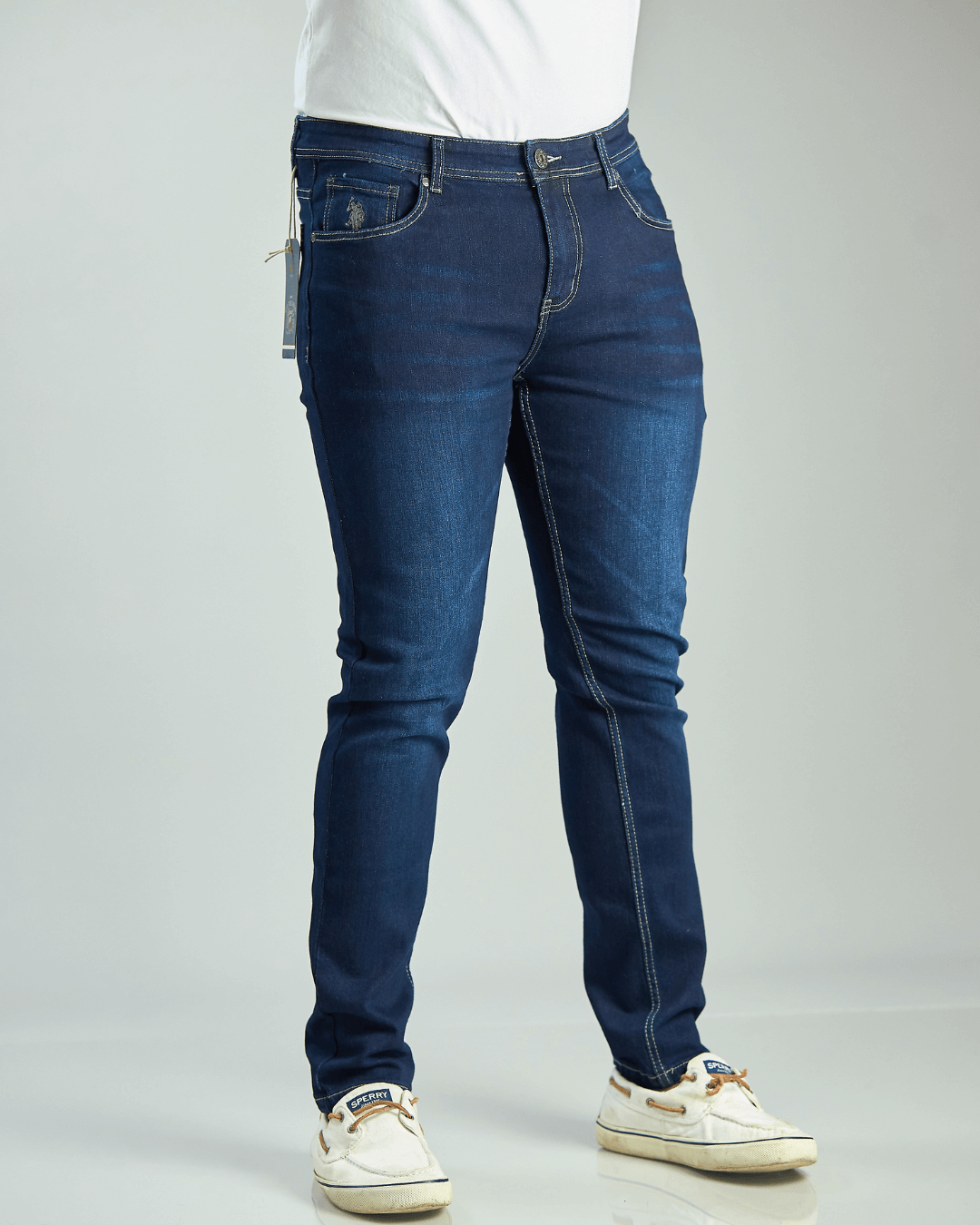 JEANS US POLO AZUL OSCURO PARA CABALLERO