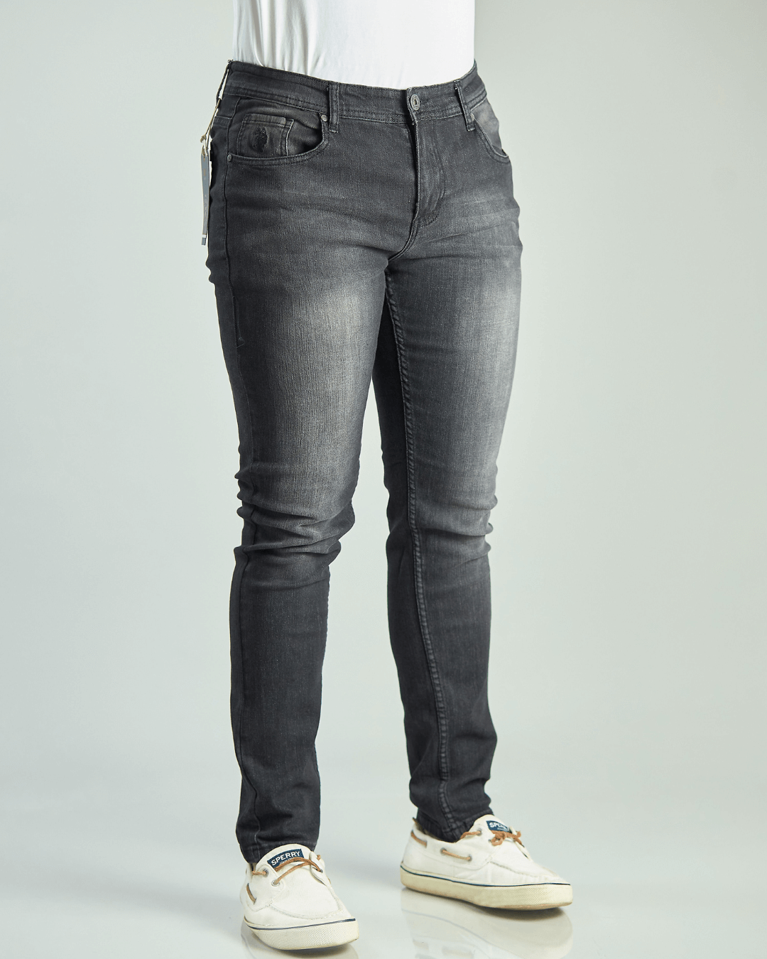 JEANS US POLO GRIS PARA CABALLERO