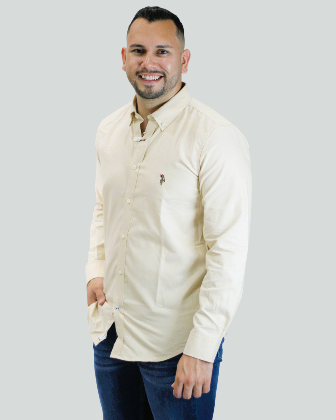 CAMISA US POLO MANGA LARGA
