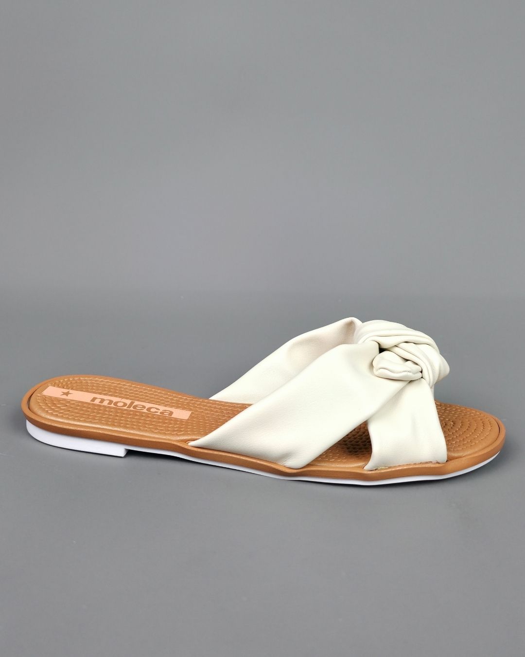 SANDALIA MOLECA BLANCA PARA DAMA