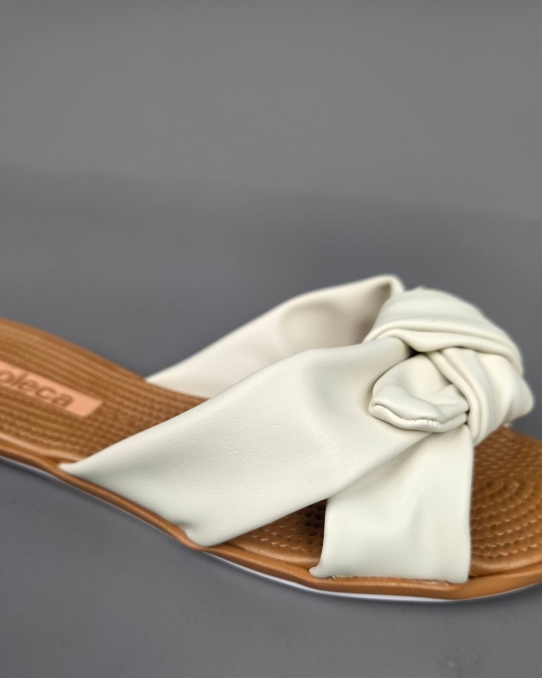 SANDALIA MOLECA BLANCA PARA DAMA