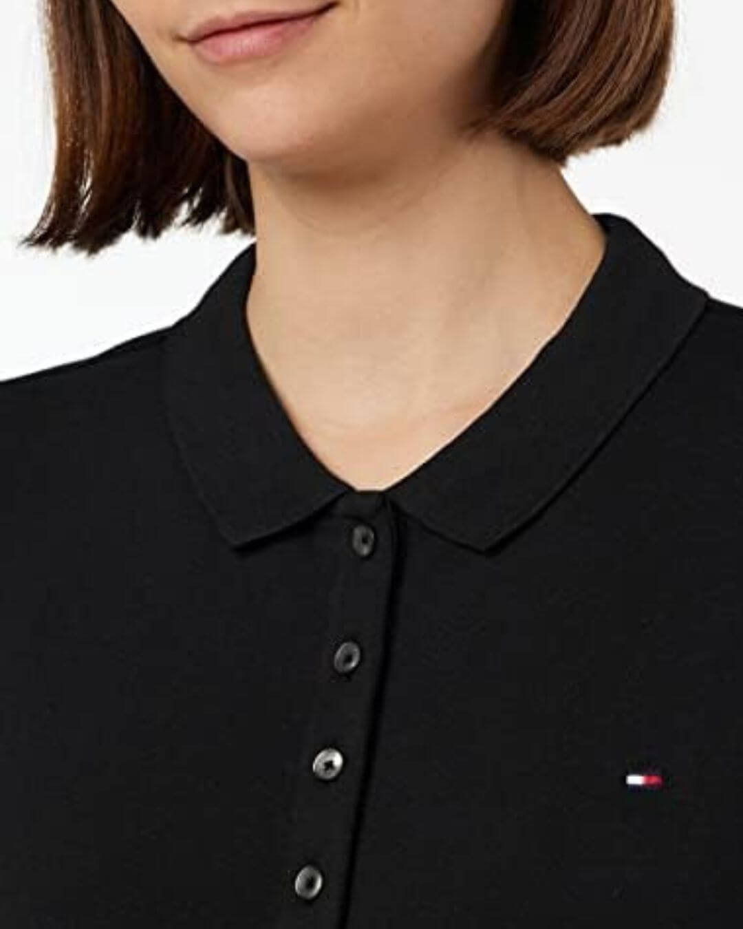 POLO DE MUJER TOMMY HILFIGER NEGRA