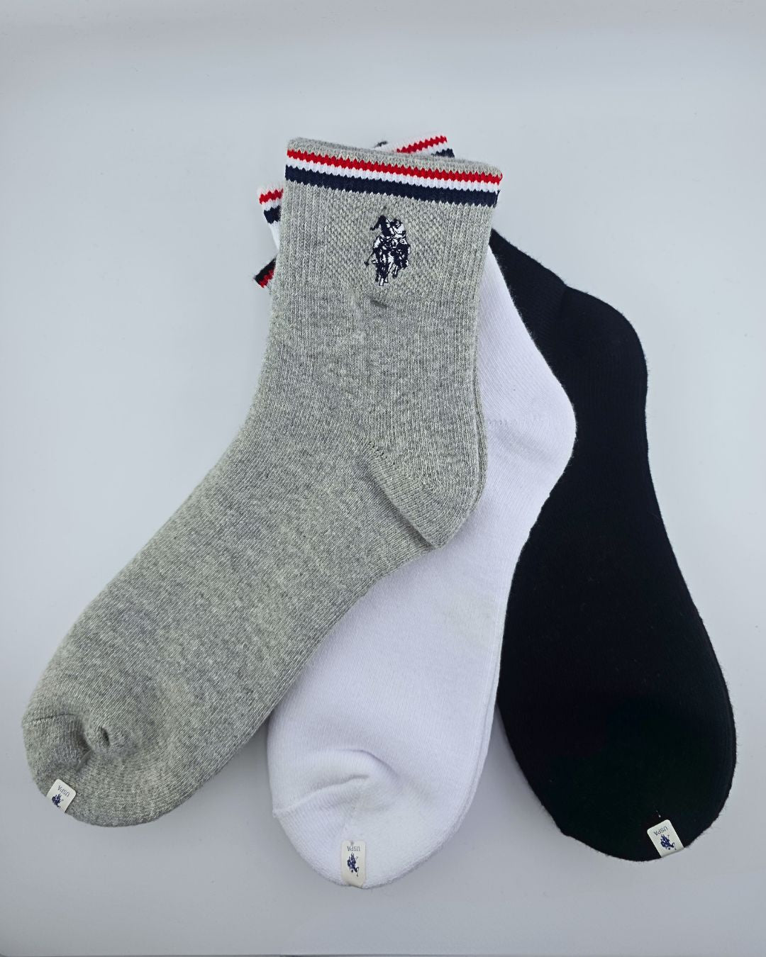 3PACK MEDIAS U.S. POLO ASSN PARA HOMBRE