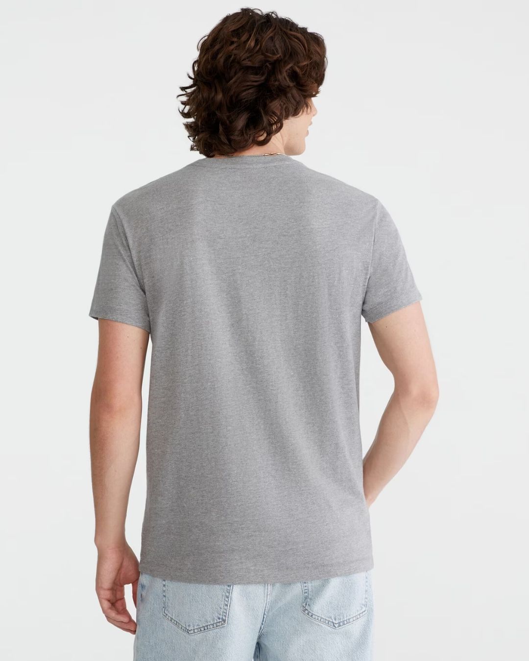 CAMISETA AEROPOSTALE GRIS PARA CABALLERO