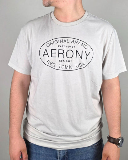 CAMISETA AEROPOSTALE DE CABALLERO GRIS
