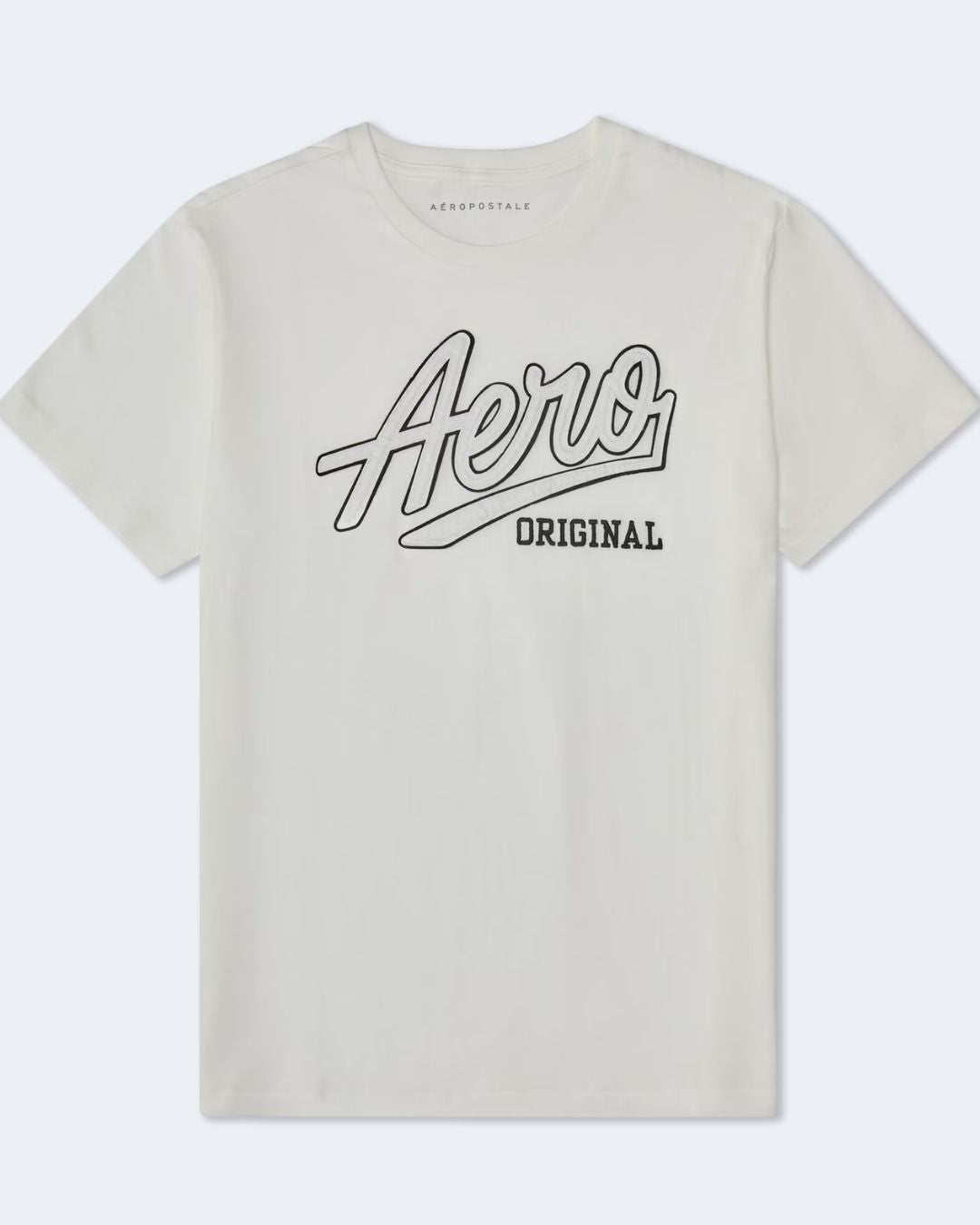 CAMISETA AEROPOSTALE BLANCA PARA CABALLERO