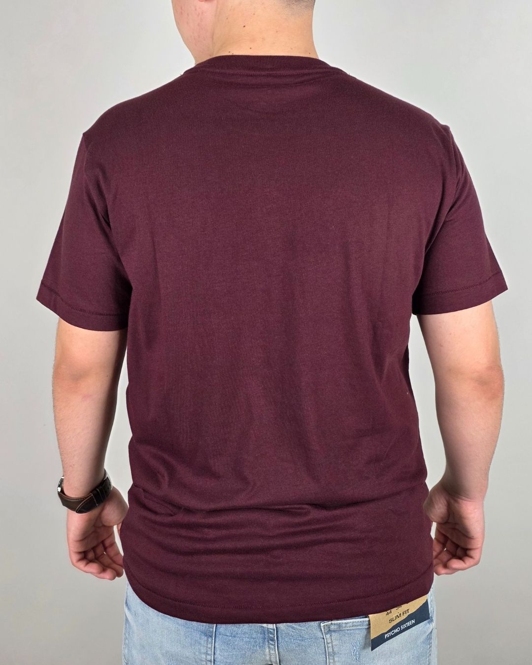CAMISETA AEROPOSTALE VINO PARA CABALLERO