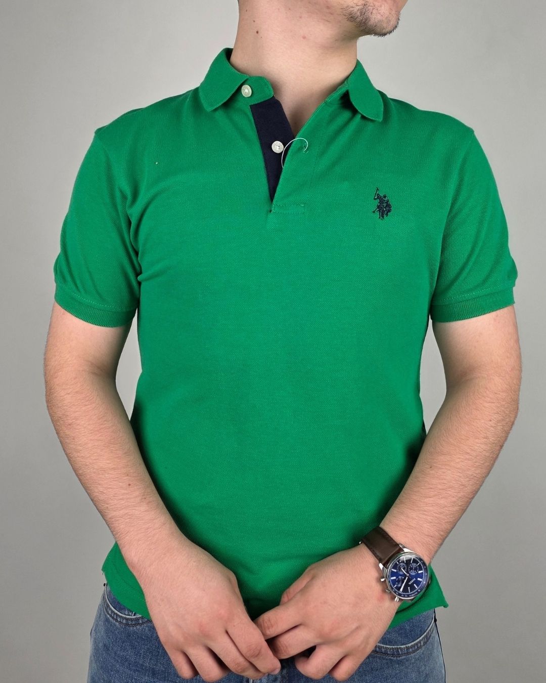 POLO U.S. POLO ASSN POLO VERDE PARA NIÑO