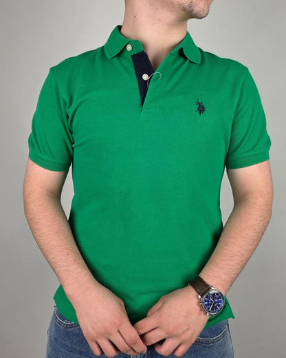 POLO U.S. POLO ASSN POLO VERDE PARA NIÑO