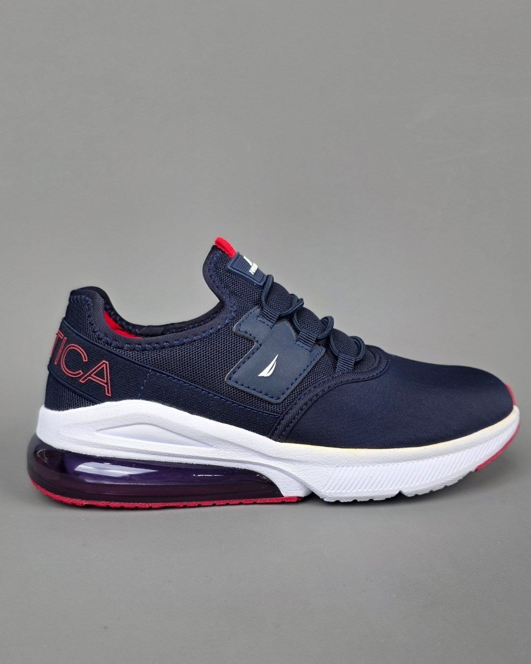 TENNIS NAUTICA AZUL OSCURO PARA NIÑO
