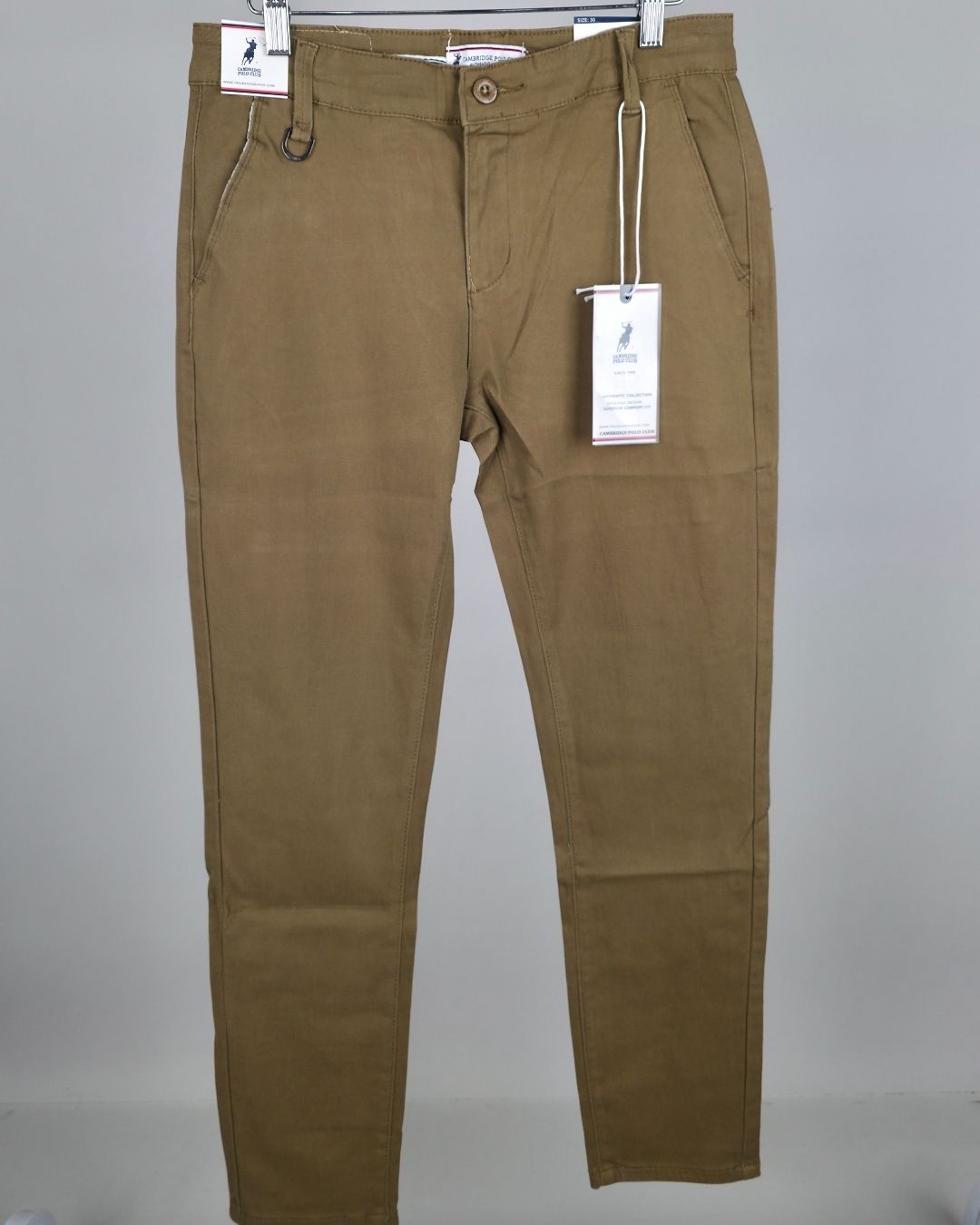 PANTALÓN CAMBRIDGE POLO KAKI PARA CABALLERO