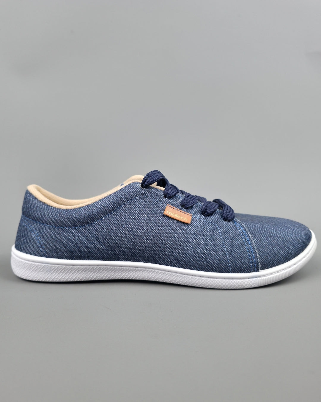 TENNIS MOLECA MEZCLILLA AZUL PARA DAMA