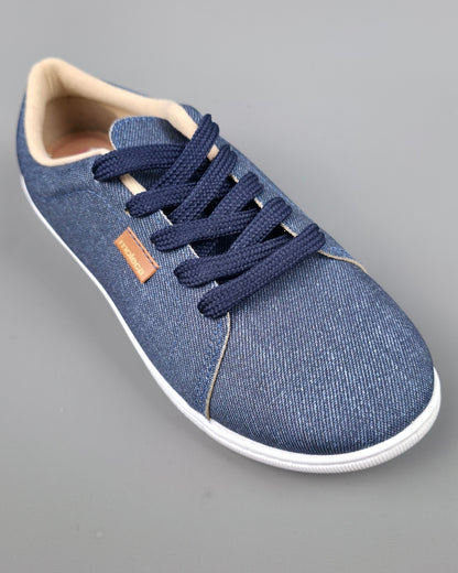 TENNIS MOLECA MEZCLILLA AZUL PARA DAMA