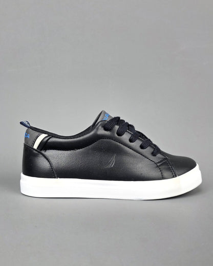 TENNIS NAUTICA NEGRA PARA NIÑO