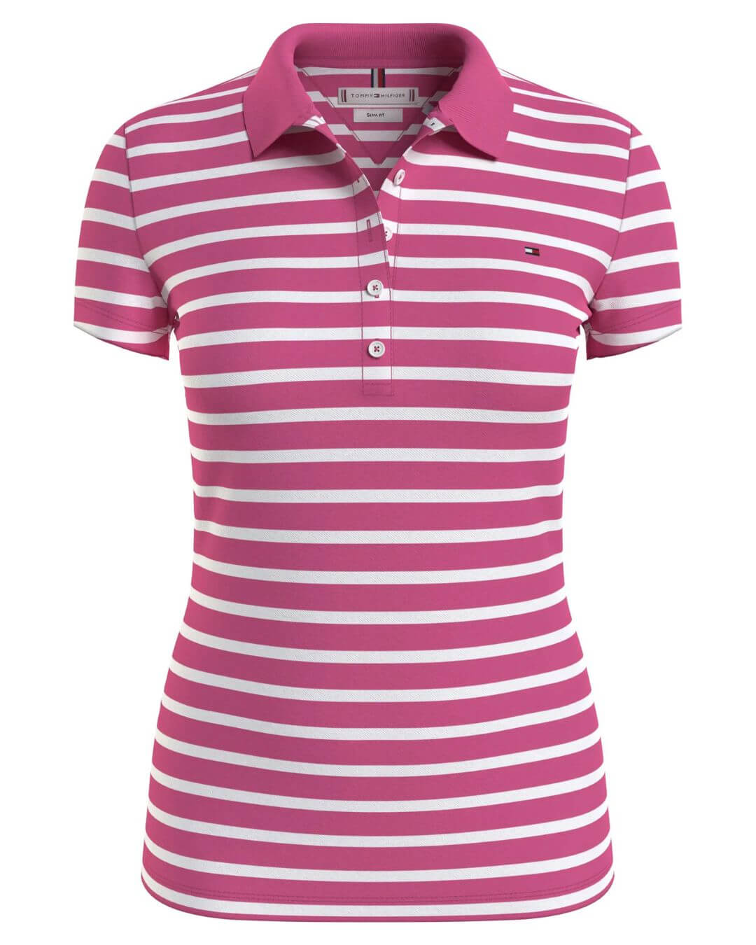 POLO DE MUJER TOMMY HILFIGER ROSADA