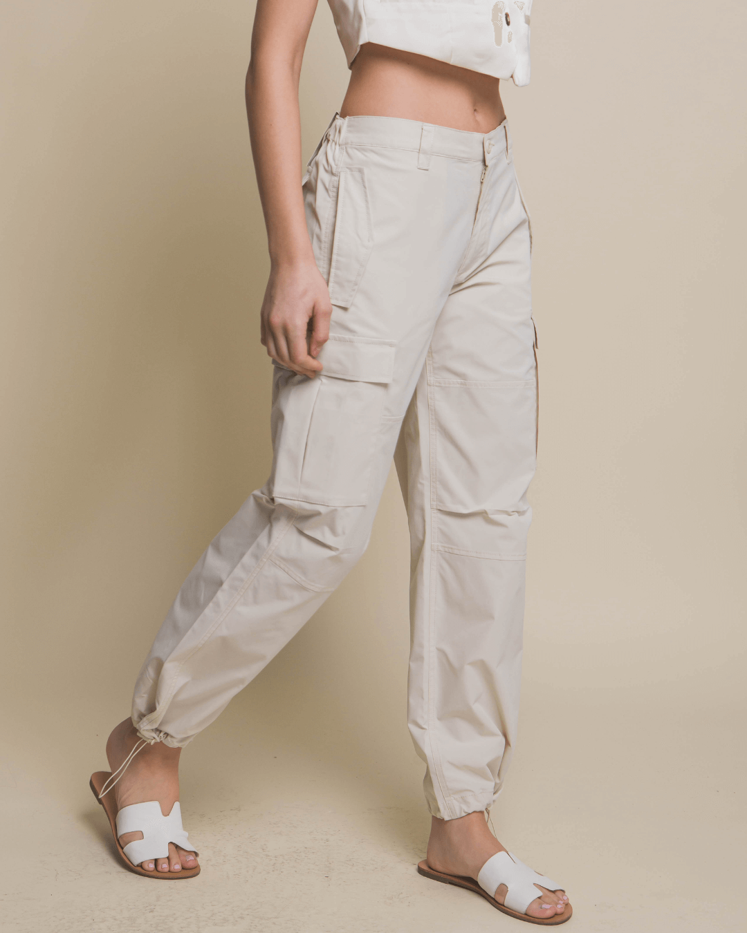 PANTALON LOVE TREE BEIGE
