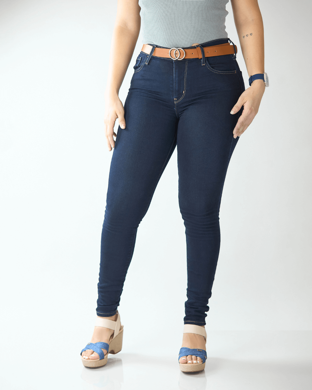 JEANS LEVIS MUJER 720 HIGH-RISE SUPER SKINNY