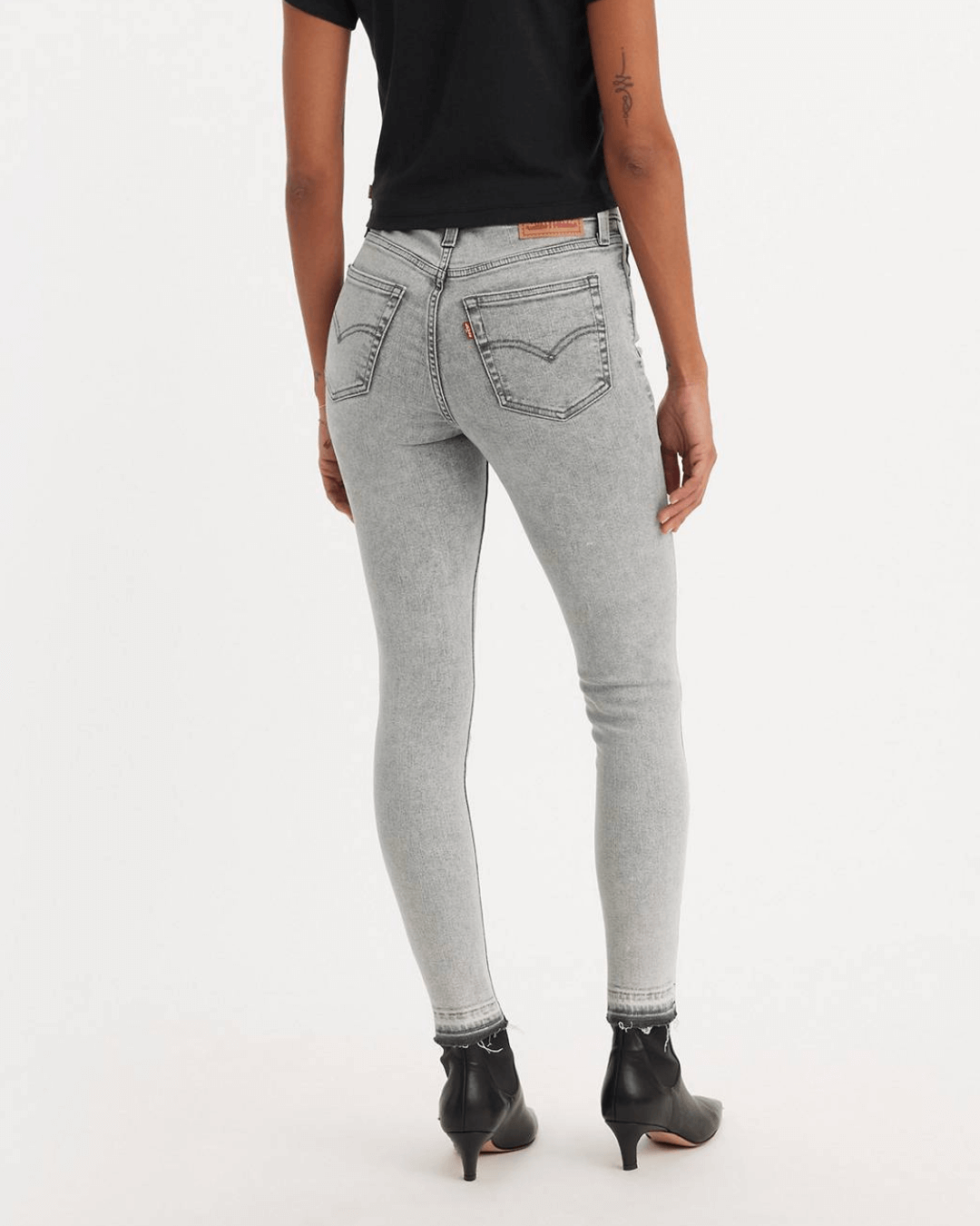 720 HIGH-RISE SUPER SKINNY GRIS