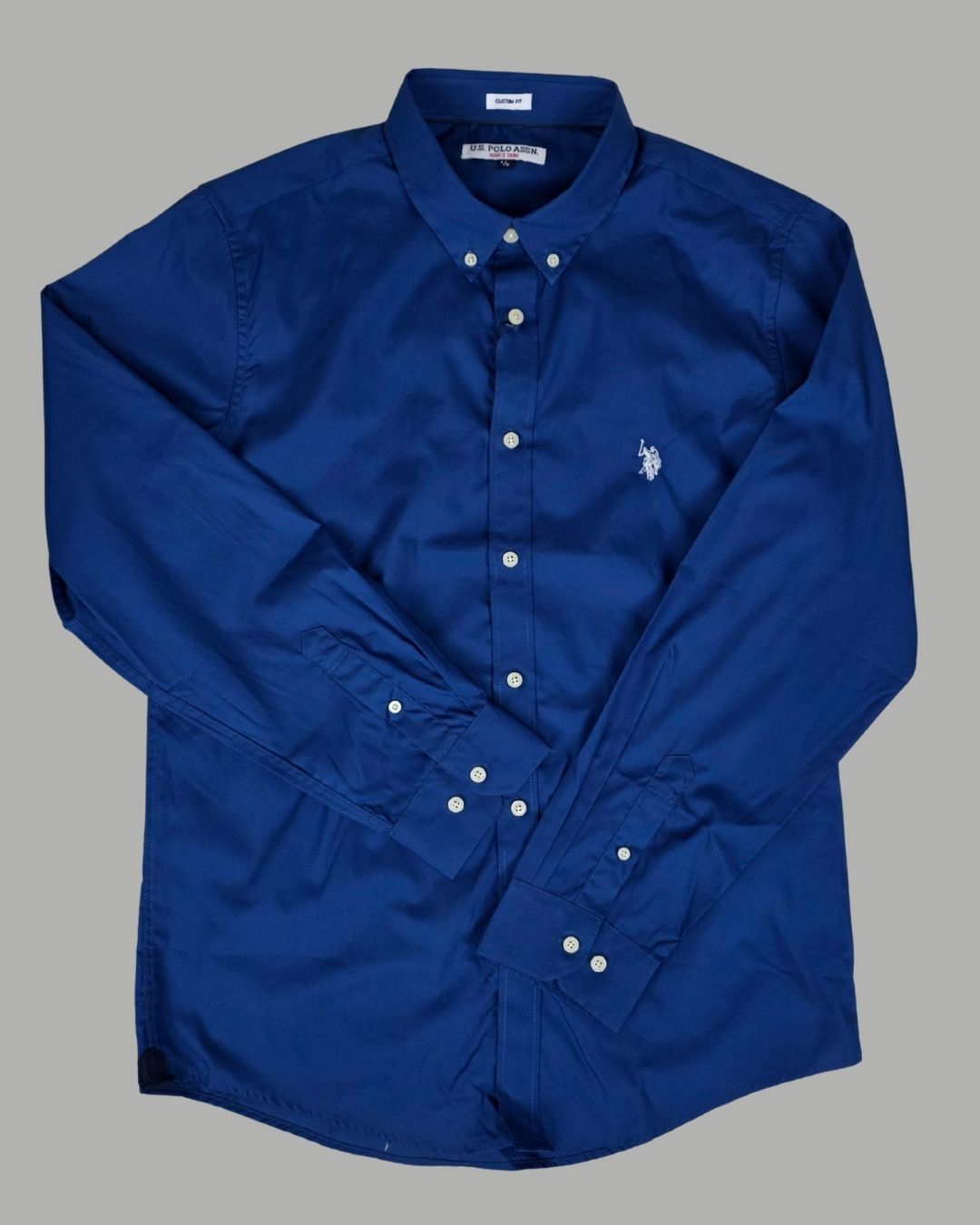 CAMISA U.S. POLO ASSN DE CABALLERO AZUL