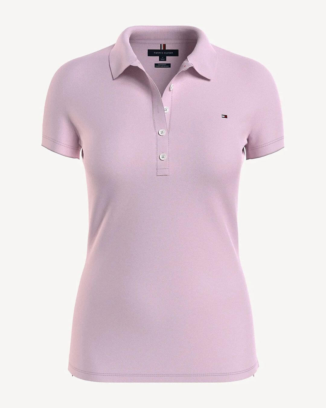 POLO DE MUJER TOMMY HILFIGER ROSADA