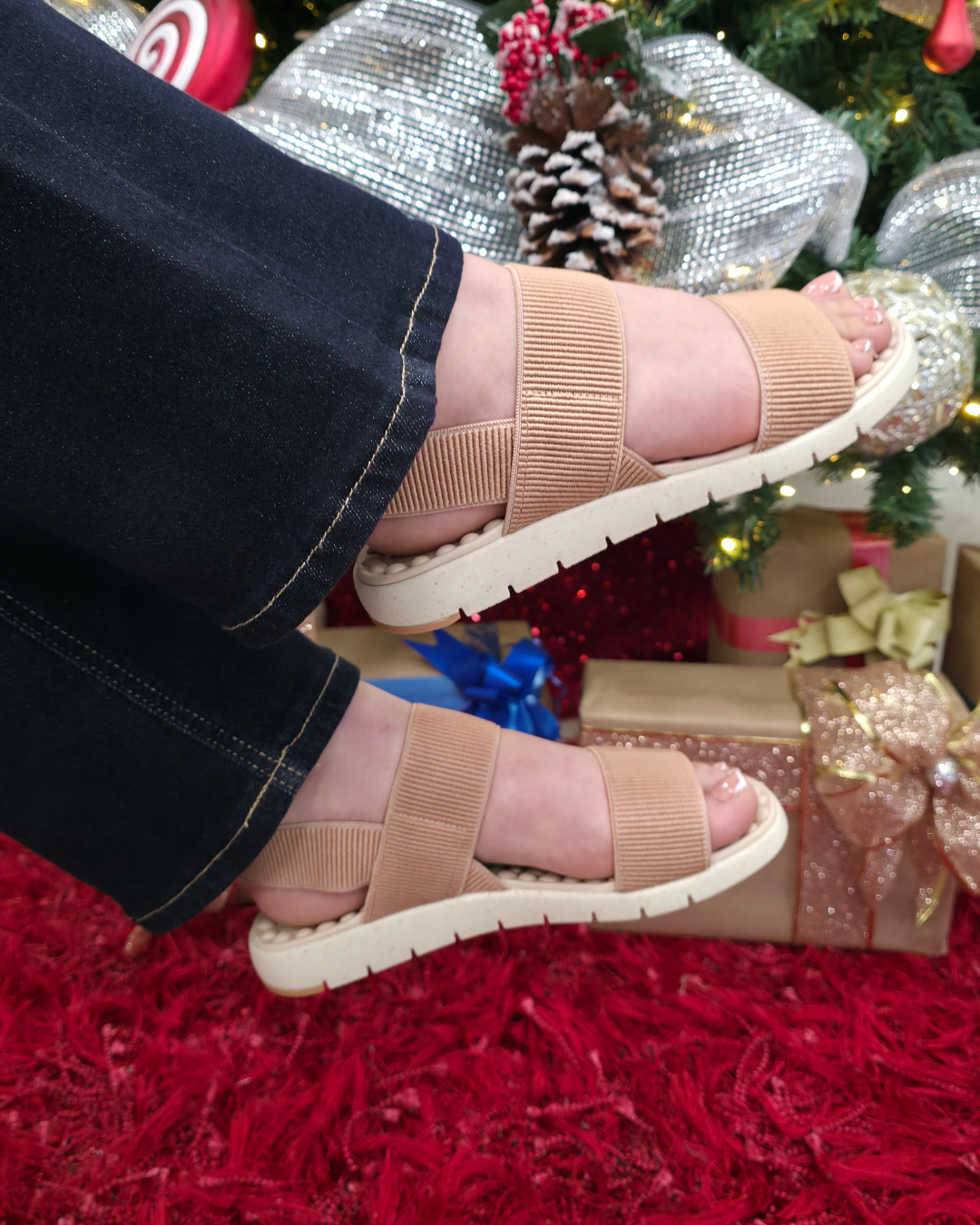 SANDALIA MODARE NUDE PARA DAMA