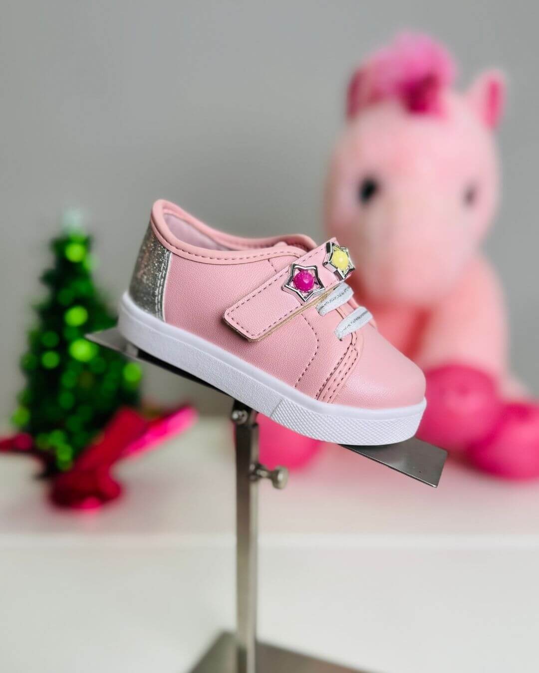 TENNIS MOLEKINHA ROSA PARA NIÑA