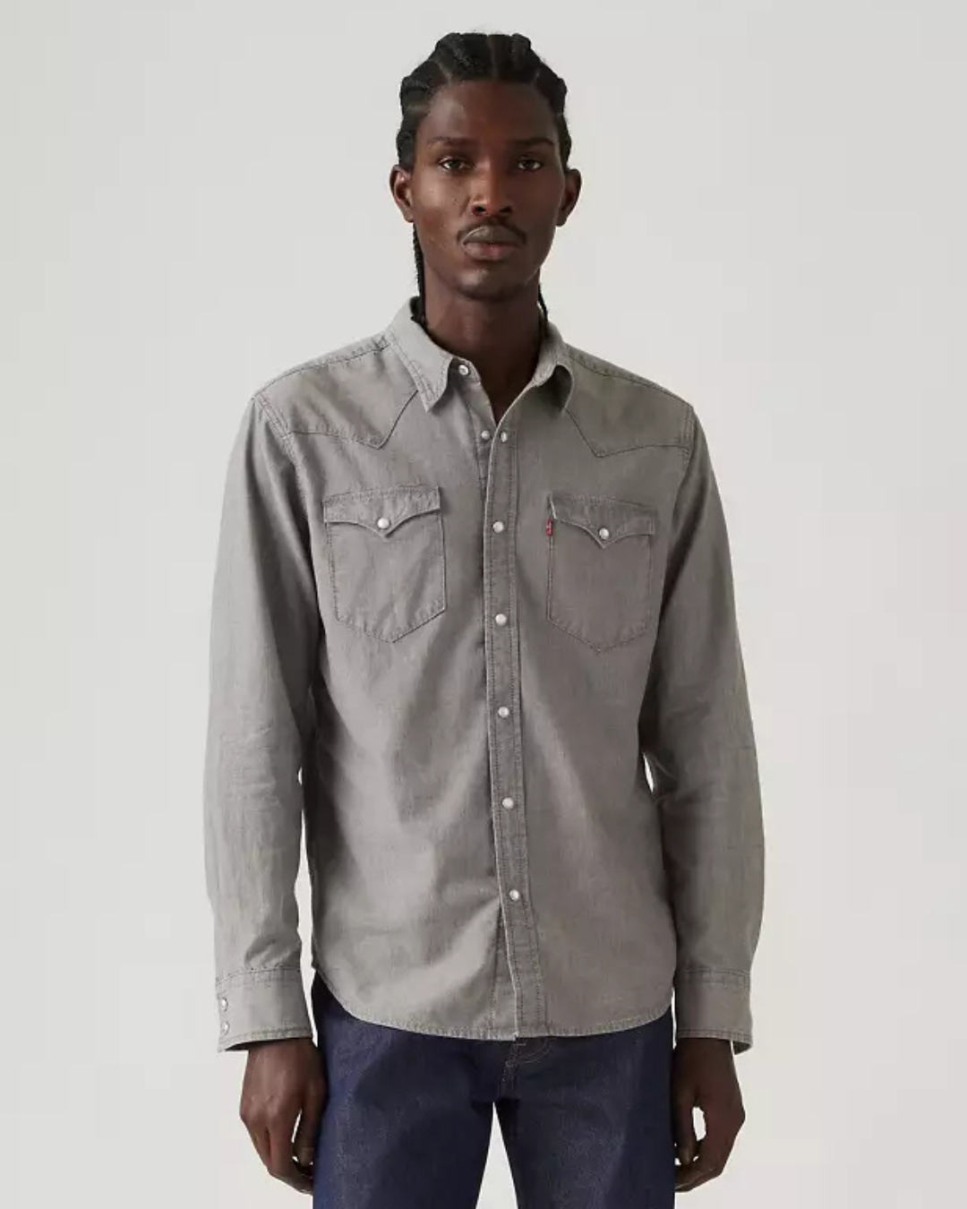 CAMISA LEVIS MANGA LARGA CABALLERO