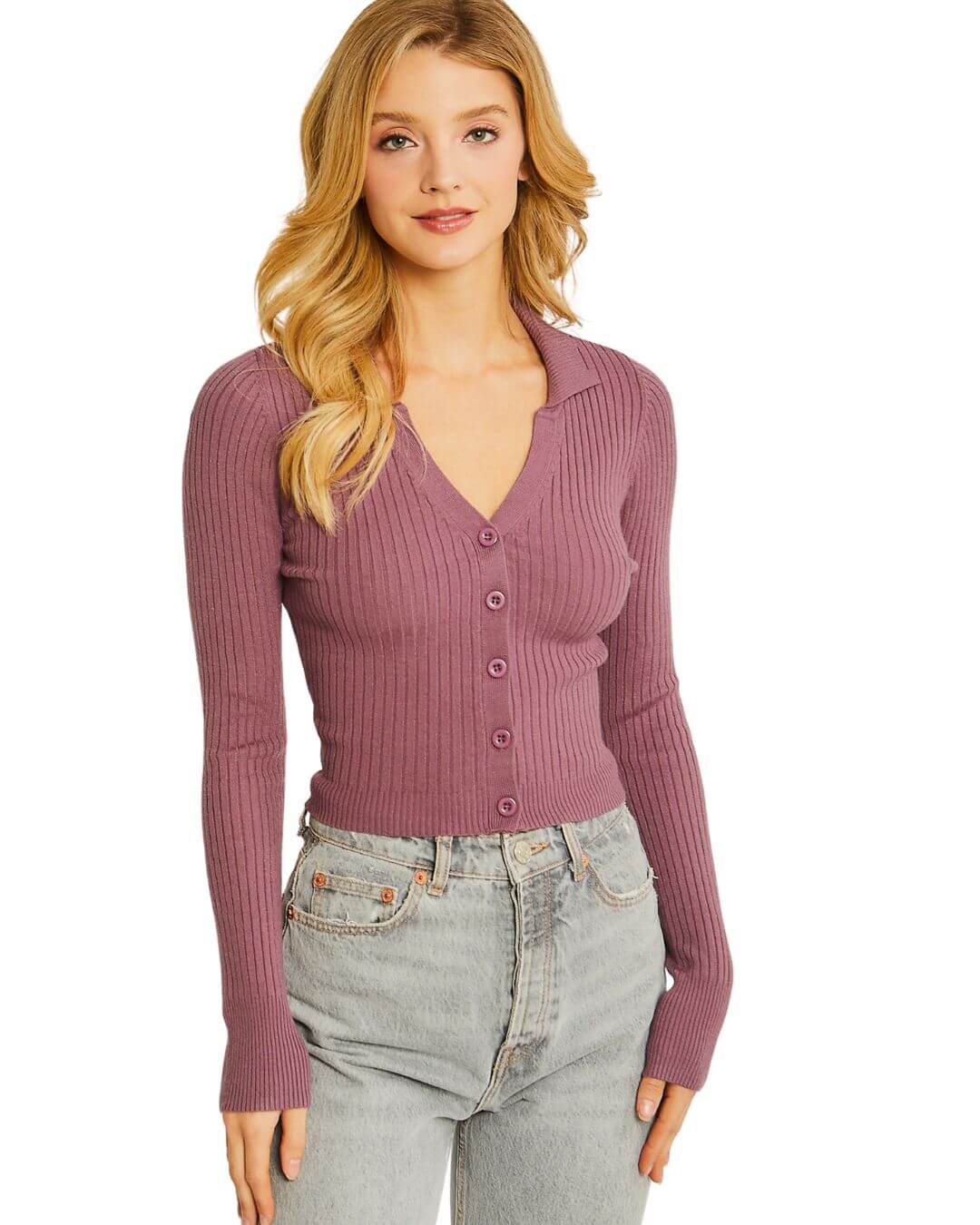 SWEATER LOVE TREE MORADO