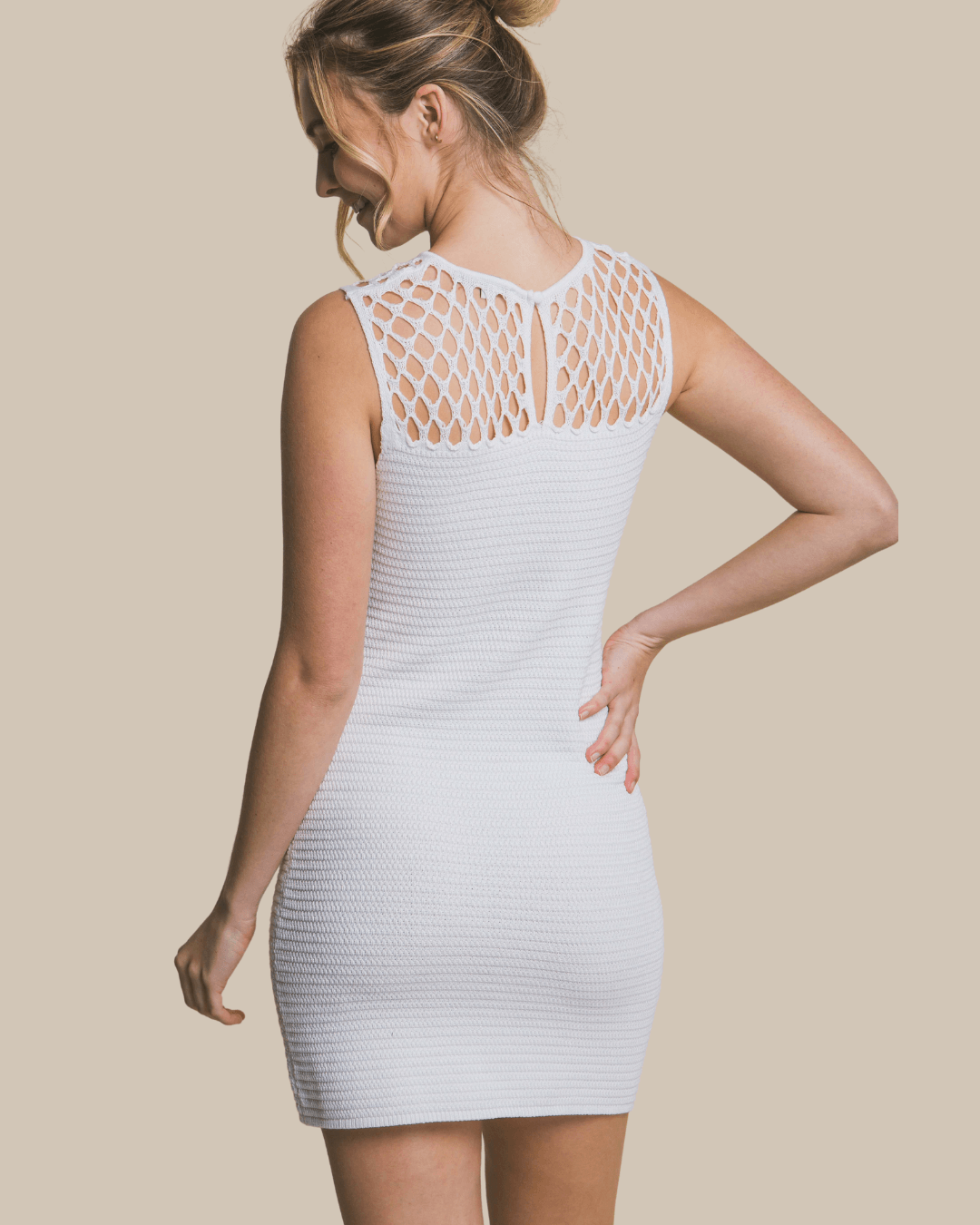 VESTIDO LOVE TREE CON TEJIDO